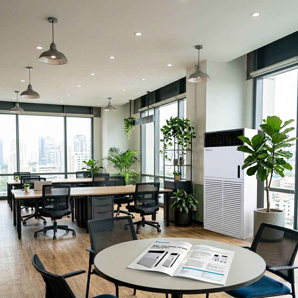AC DAIKIN NON INVERTER R410A -FLOOR STANDING FVGR - Permata Teknik Daikin Indonesia - Distributor Daikin Wallpaper Daikin 02
