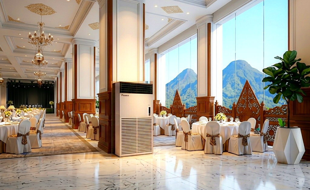 AC DAIKIN NON INVERTER R410A -FLOOR STANDING FVGR - Permata Teknik Daikin Indonesia - Distributor Daikin Wallpaper Daikin Ballroom