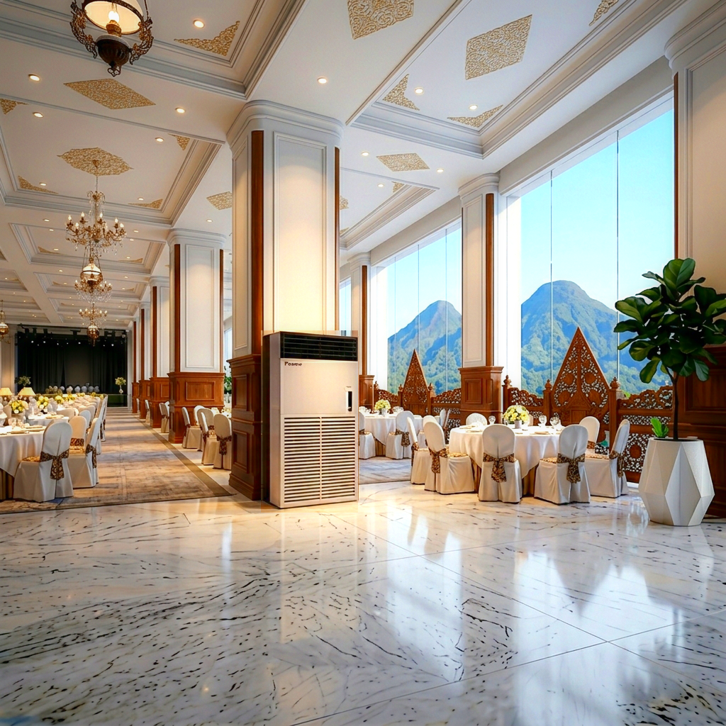 AC DAIKIN NON INVERTER R410A -FLOOR STANDING FVGR - Permata Teknik Daikin Indonesia - Distributor Daikin Wallpaper Daikin Ballroom