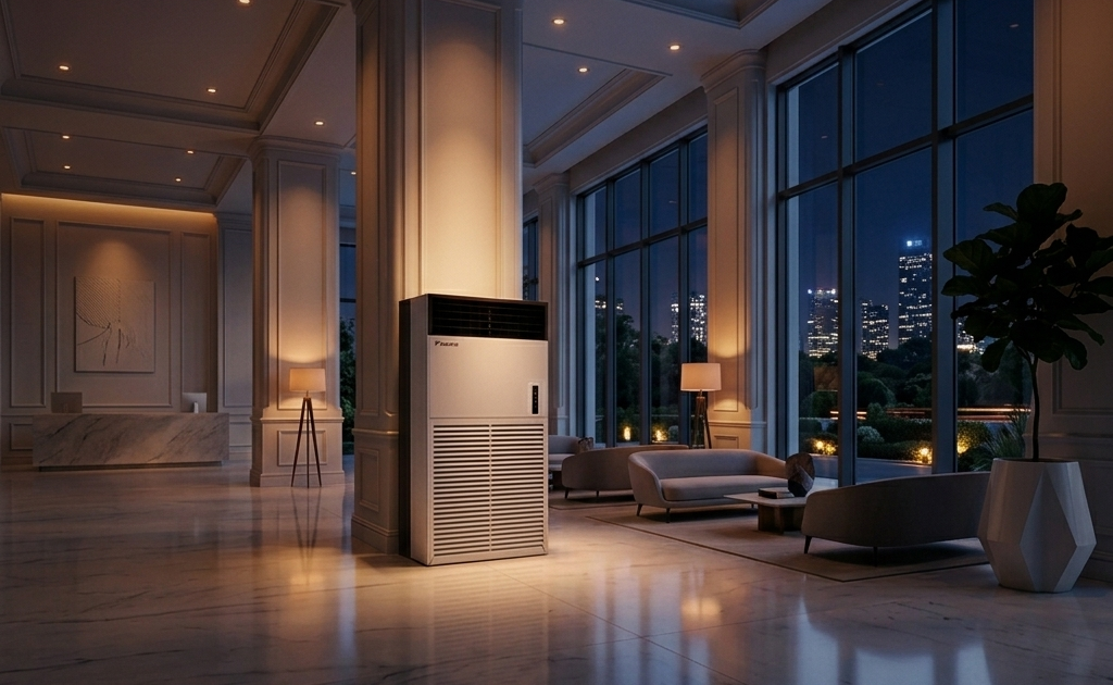 AC DAIKIN NON INVERTER R410A -FLOOR STANDING FVGR - Permata Teknik Daikin Indonesia - Distributor Daikin Wallpaper Daikin hotel