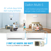 Cover AC Daikin Inverter R32 - Multi S